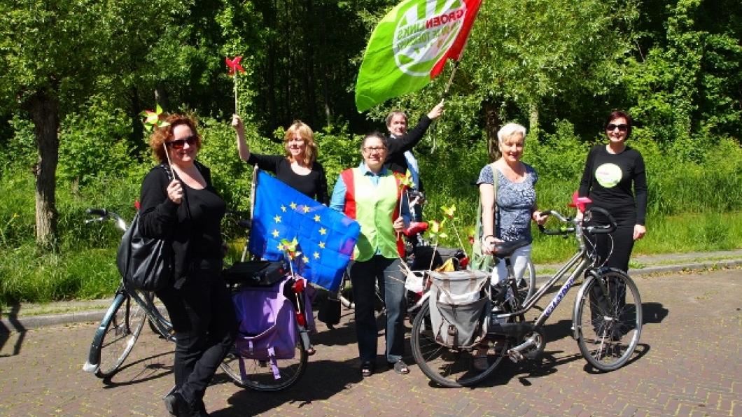 Fietstocht GL door Diemen 17 mei 2014 foto 1 Fietstocht GL door Diemen 17 mei 2014 foto 1