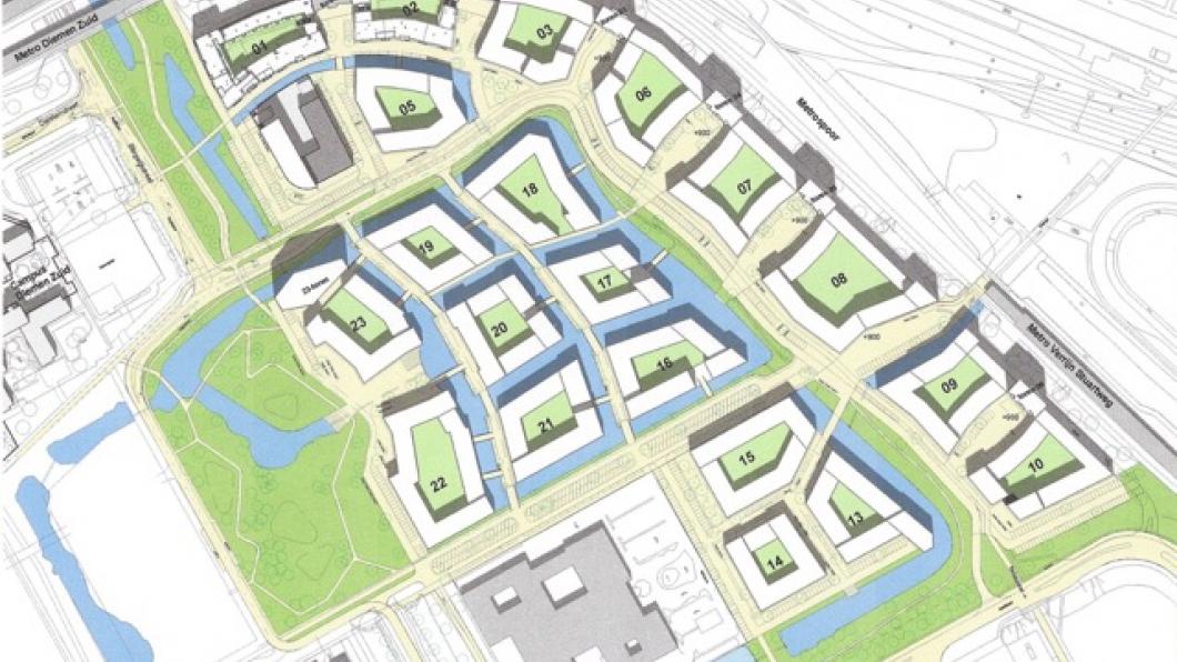 Ontwerpplan Holland Park Diemen Ontwerpplan Holland Park Diemen