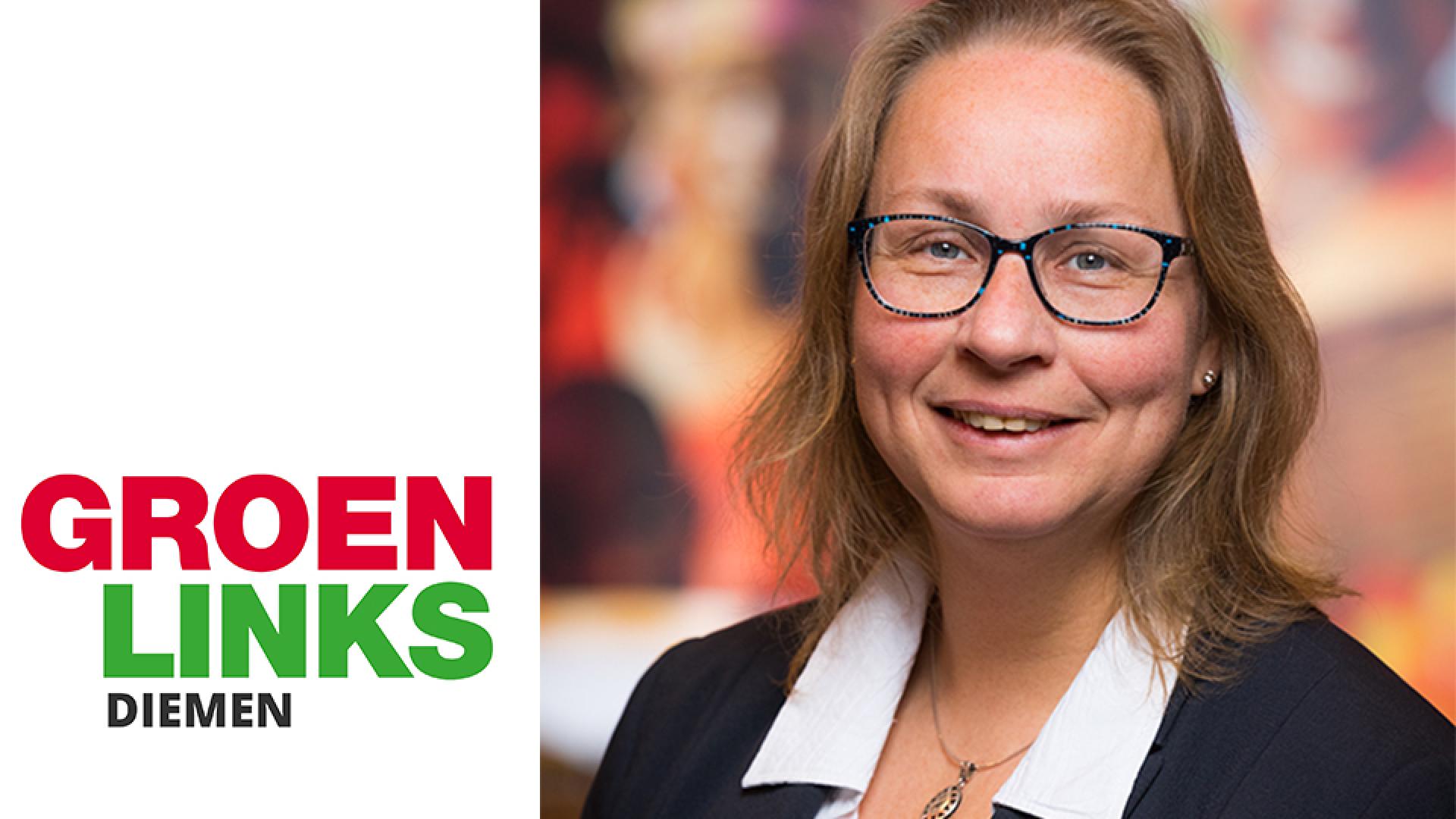 Hilda van ‘t Riet nieuwe fractievoorzitter GroenLinks Diemen