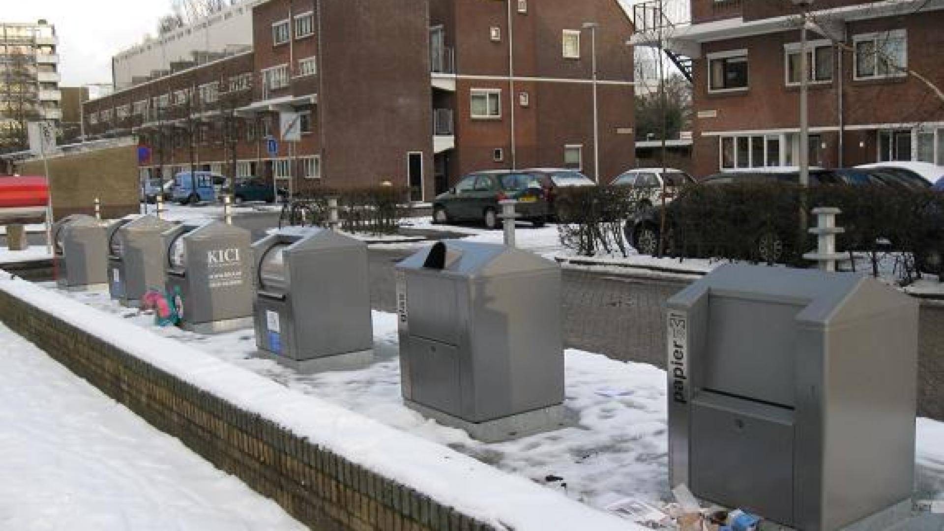 Afvalcontainers in Diemen Zuid