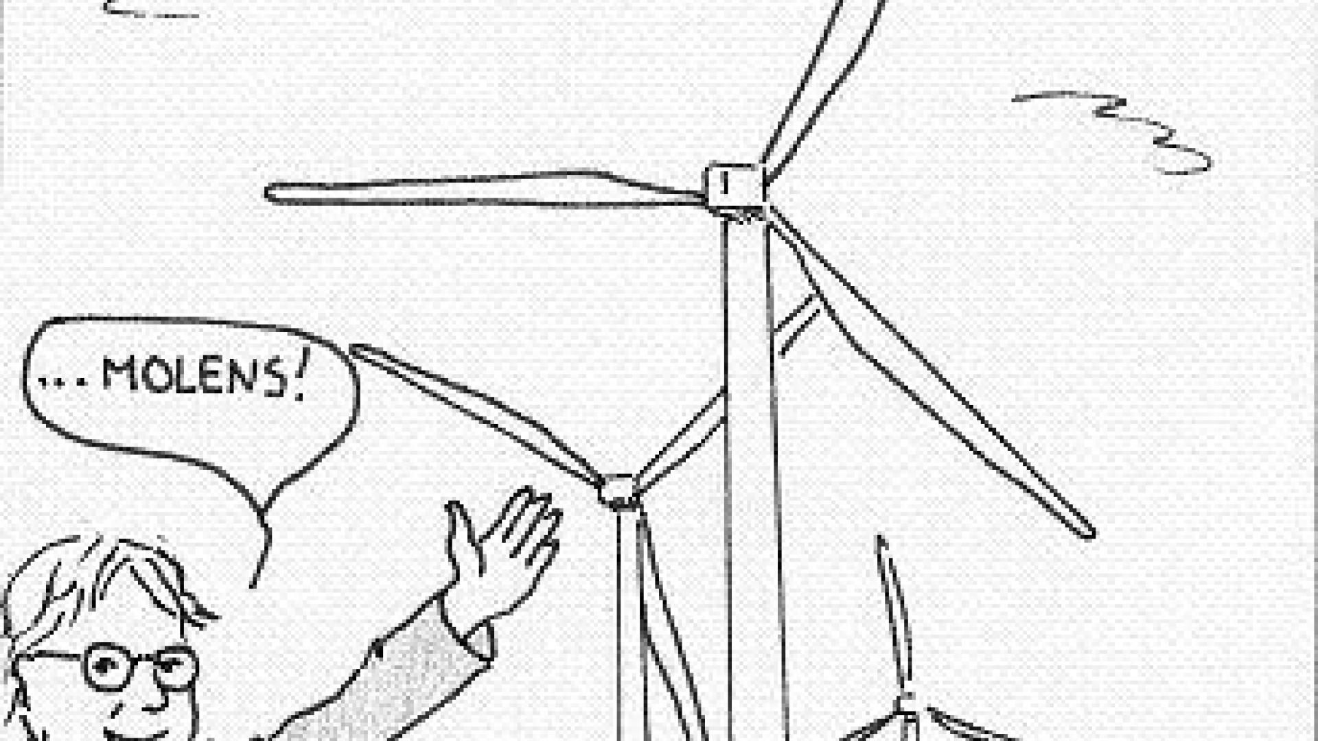 Linky Groen interviewt Ruud Grondel - strip van Joke Schenk