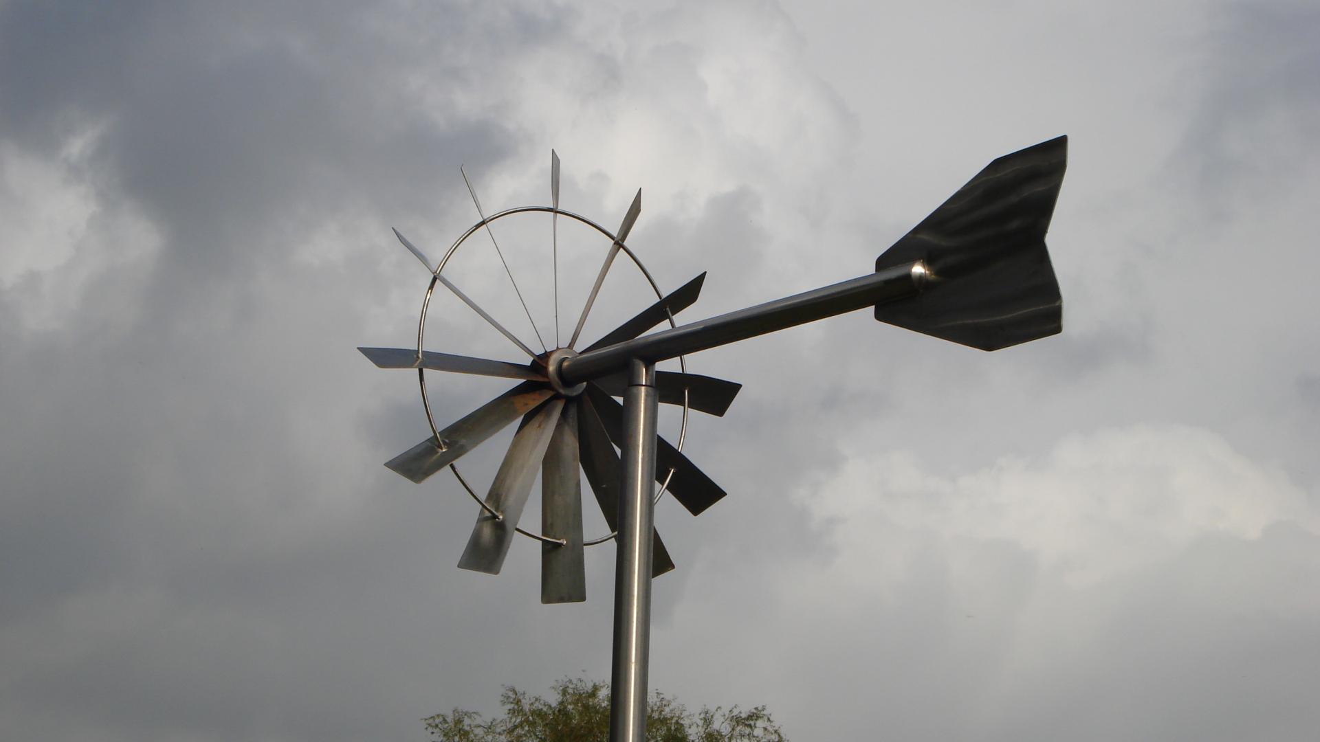 Windwijzer in Diemen, foto Joke Schenk